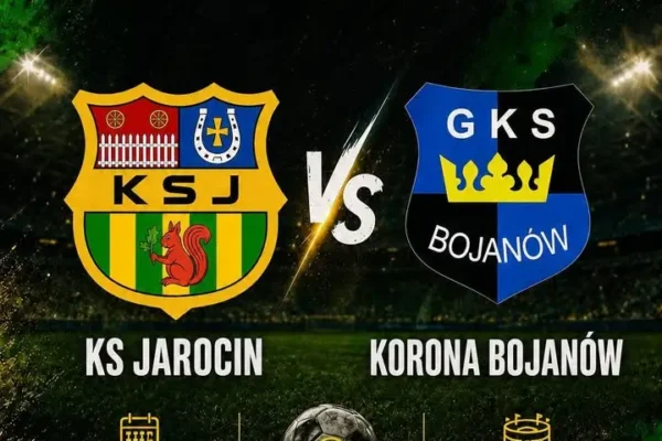 II kolejka B-klasy: KS Jarocin zmierzy się z Koroną Bojanów