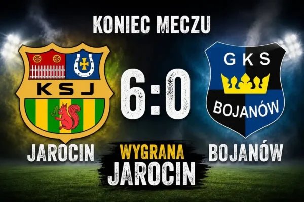KS Jarocin rozbija Koronę Bojanów 6:0 w pierwszym meczu sezonu