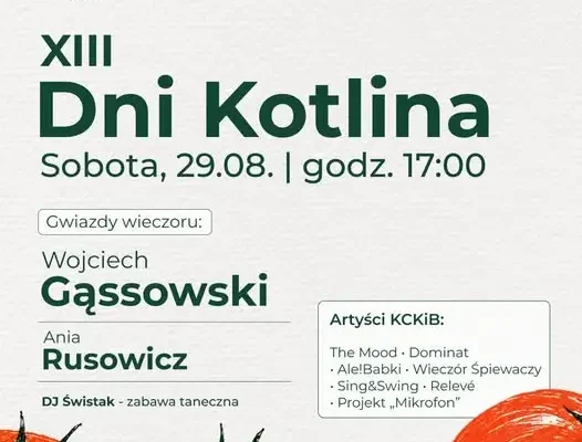 XIII Dni Kotlina: Wojciech Gąssowski i Ania Rusowicz na scenie