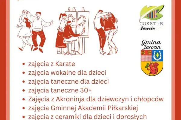 Zapisy na zajęcia artystyczne w GOKSTiR Jarocin – rusza nabór na rok 2027