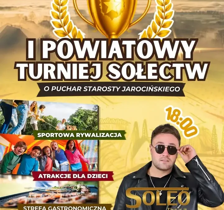 Trwają zapisy do I Powiatowego Turnieju Sołectw o Puchar Starosty Jarocińskiego