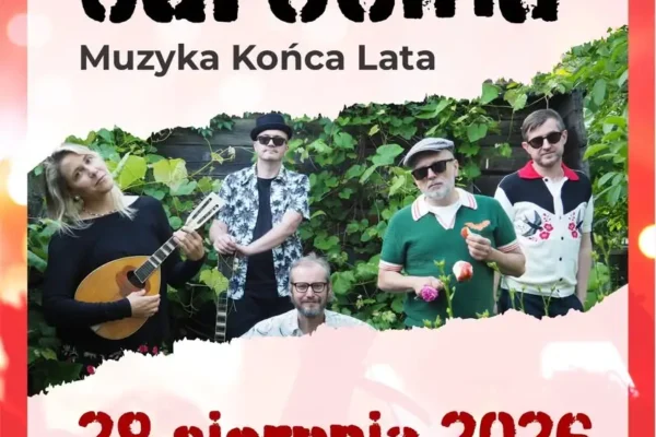 Muzyka Końca Lata zagra w Jarocinie na zakończenie wakacji