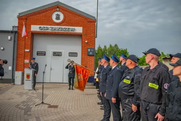 Uroczyste otwarcie zmodernizowanej remizy OSP Zakrzew połączone z festynem rodzinnym