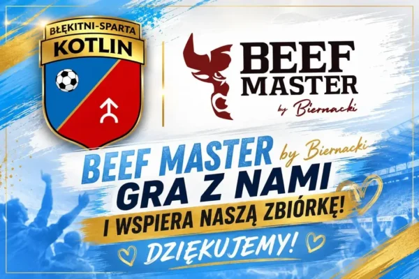 Firma BeefMaster wspiera młodych sportowców z Kotlina – 5 tys. zł na zakup bramek