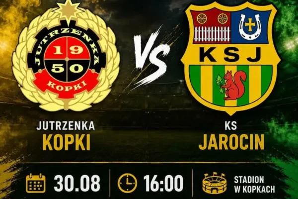 KS Jarocin zmierzy się z LZS Jutrzenka Kopki w 3. kolejce B Klasy