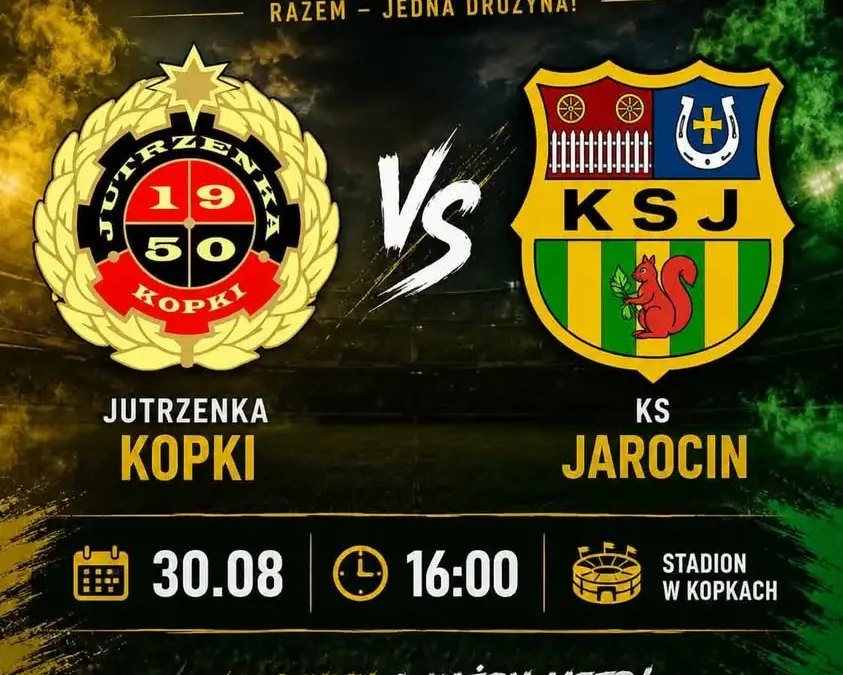 KS Jarocin zmierzy się z LZS Jutrzenka Kopki w 3. kolejce B Klasy