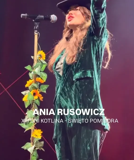 Ania Rusowicz wystąpi na XIII Dniach Kotlina – Święcie Pomidora 2026