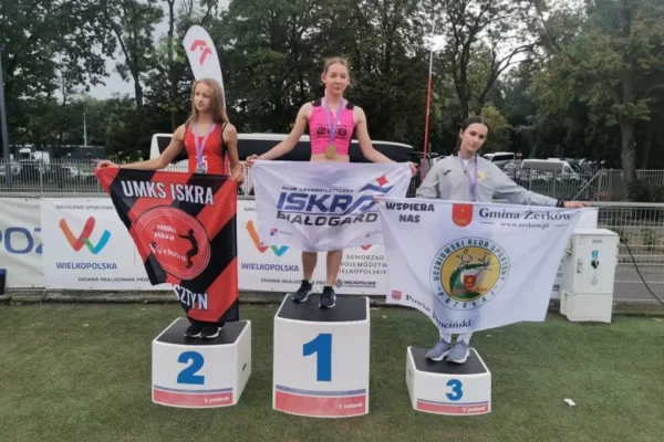 Młodzi lekkoatleci z Żerkowa przywieźli medale z Poznania