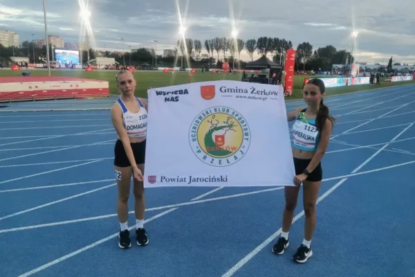 Trzy zawodniczki UKS „Przełaj” Żerków na Mistrzostwach Polski Młodzików w Lubinie