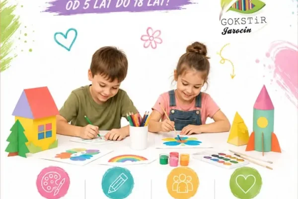 Zapisy na zajęcia plastyczne w GOKSTiR Jarocin – rozwijaj kreatywność dziecka