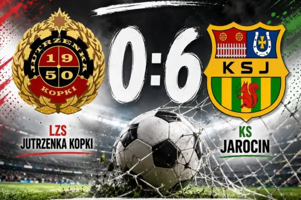LZS Jutrzenka Kopki 0:6 KS Jarocin – pewne zwycięstwo i czyste konto