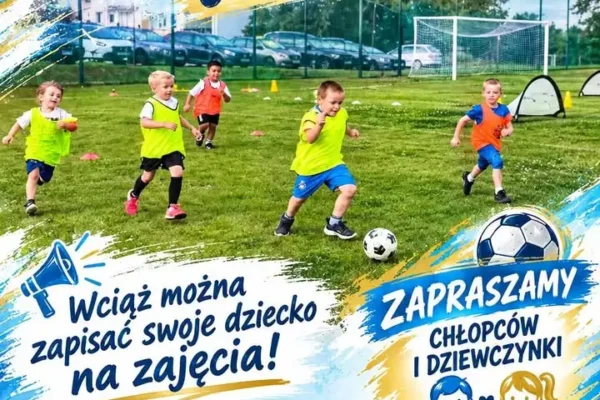 Błękitni Sparta Kotlin prowadzą nabór do drużyny dla dzieci z roczników 2020/2021