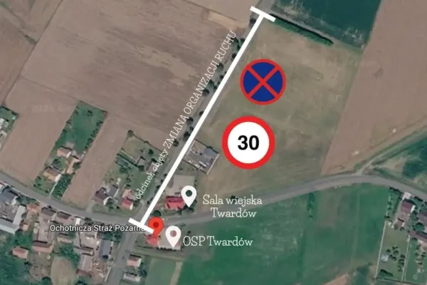 Dożynki Powiatowo-Gminne Twardów 2026: Zmiany w ruchu drogowym 6 września