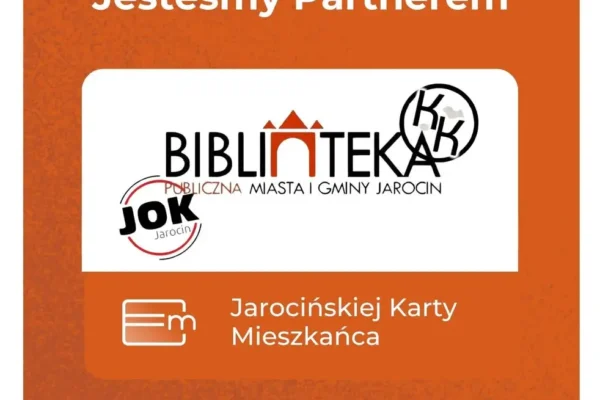 Biblioteka w Jarocinie partnerem Jarocińskiej Karty Mieszkańca
