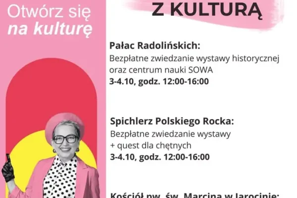 Weekend Seniora z Kulturą w Jarocinie – bezpłatne atrakcje 3-4 października