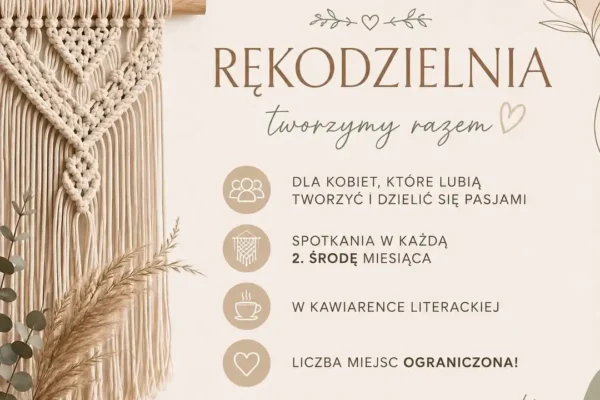 Nowa sekcja Rękodzielnia w Kotlinie – pierwsze spotkanie 14 października