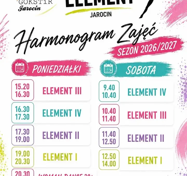 Nowy sezon zajęć tanecznych w Jarocinie – start już 14 września