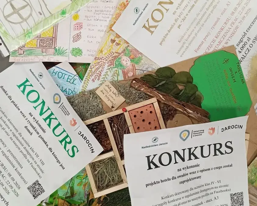 Ostatni dzwonek na konkursy ekologiczne ZUK Jarocin – zgłoszenia tylko do jutra