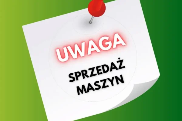 Wielkopolskie Centrum Recyklingu w Jarocinie sprzedaje maszyny – konkurs ofert do 9 października