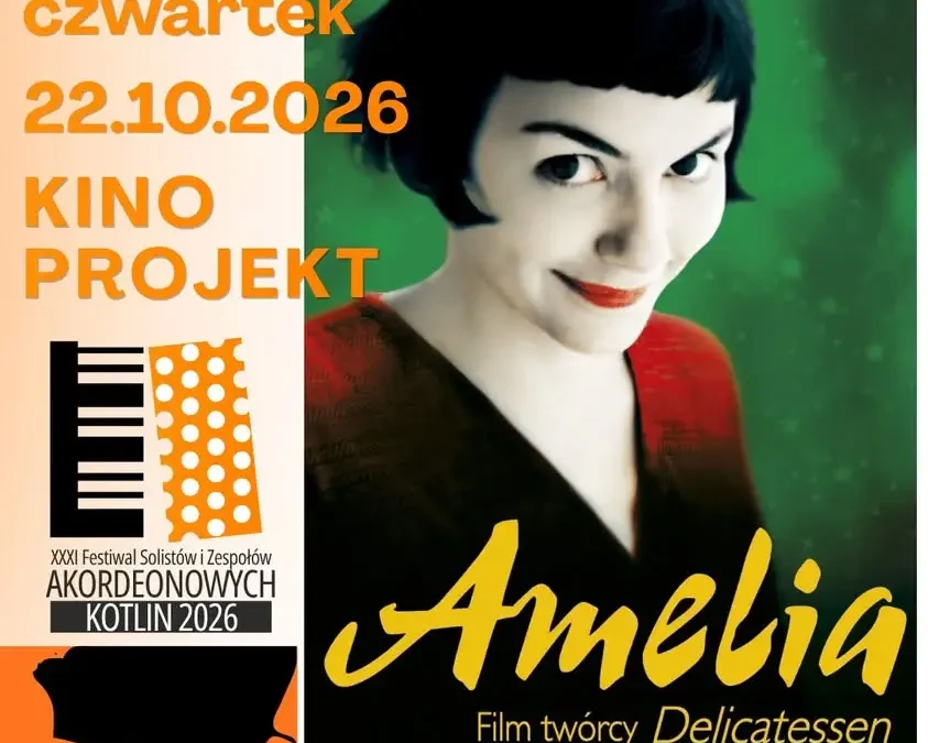 Pokaz filmowy „Amelia” w Kotlinie – 22 października 2026