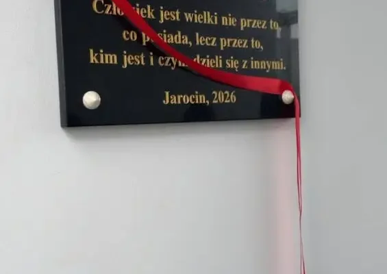 Nowy Zakład Opiekuńczo-Leczniczy w Jarocinie otwarty. Patronką została dr Maria Lisiecka