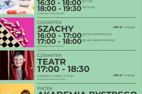 JOK Jarocin: nowe zajęcia pozalekcyjne dla dzieci i młodzieży – zapisy online