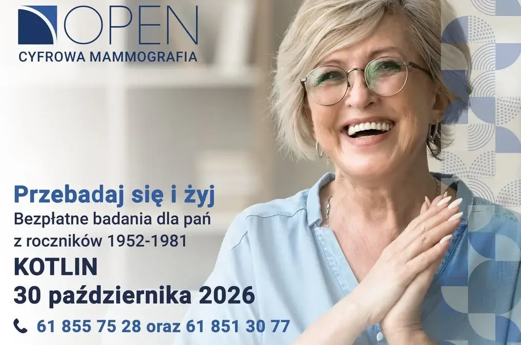 Bezpłatna mammografia w Kotlinie – zapisy trwają