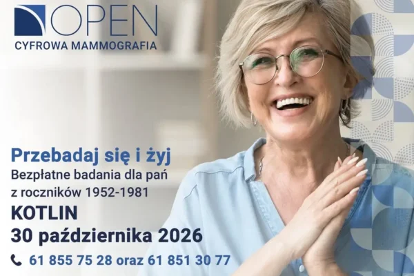 Bezpłatna mammografia w Kotlinie – zapisy trwają