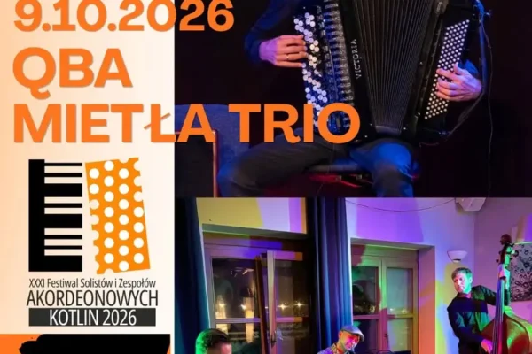 Qba Mietła Trio na XXXI Festiwalu KOTLIN 2026 – koncert w Kotlinie
