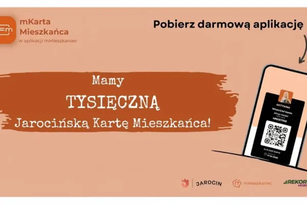Jarocin świętuje: tysiąc aktywnych Jarocińskich Kart Mieszkańca