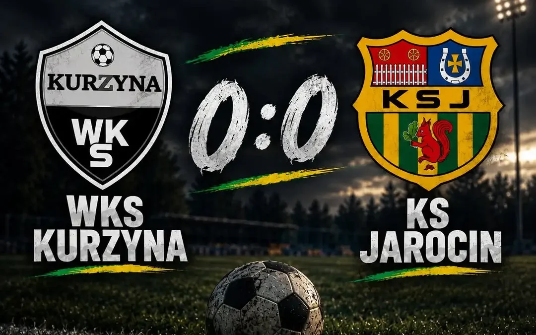 Bezbramkowy remis w Kurzynie. WKS Kurzyna – KS Jarocin 0:0
