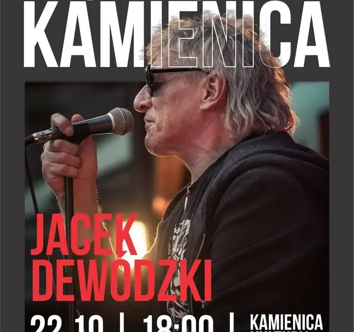 Jacek Dewódzki wystąpi w Kamienicy Kultury w Jarocinie