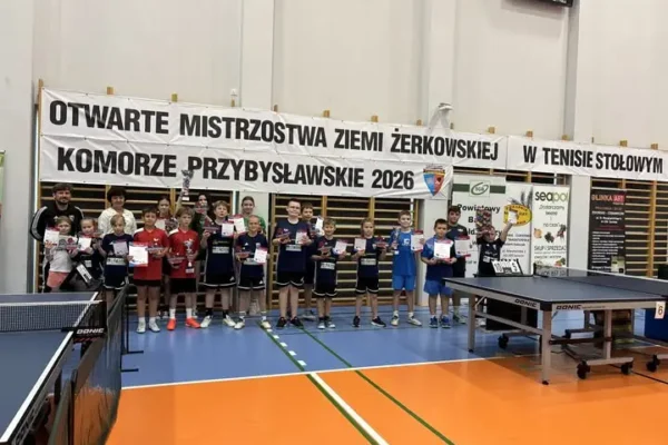 XIII Mistrzostwa Ziemi Żerkowskiej w Tenisie Stołowym – podsumowanie i wyniki