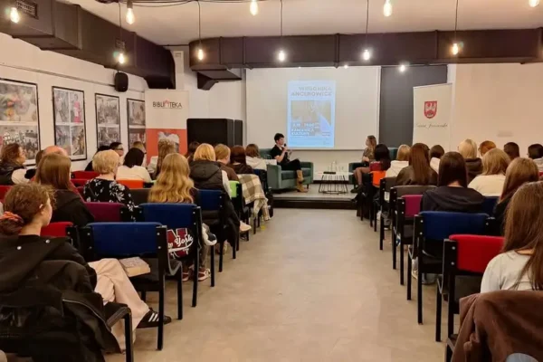 Weronika Ancerowicz spotkała się z czytelnikami w Kamienicy Kultury