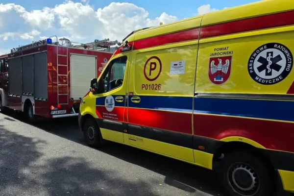 Żerków: akcja służb ratunkowych – otwarcie mieszkania przy ulicy