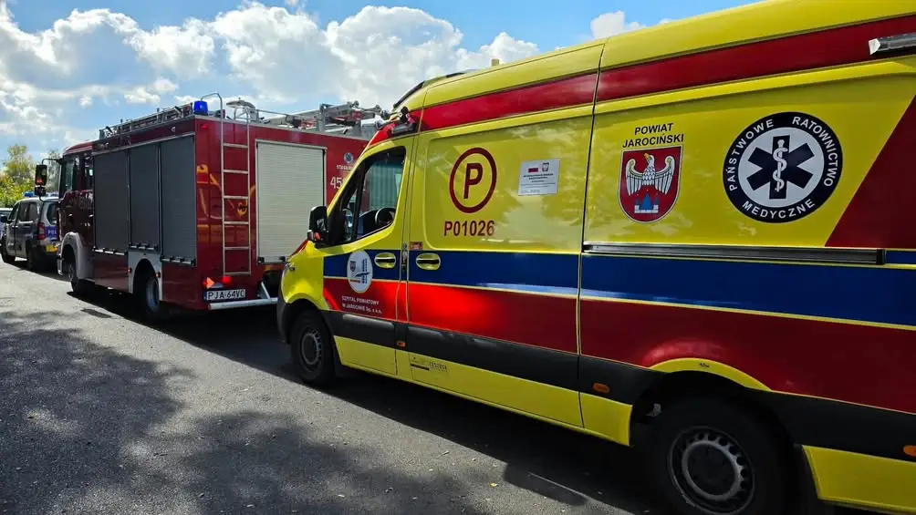 Żerków: akcja służb ratunkowych – otwarcie mieszkania przy ulicy